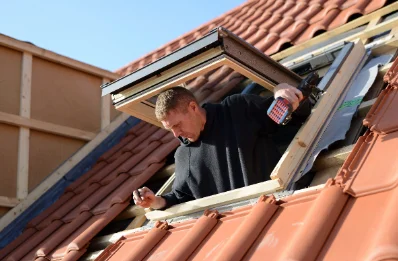 Pose de fenêtres de toit Velux au Chastang